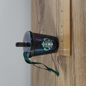 Christmas 2019 Starbucks iced coffee iridescent ornament